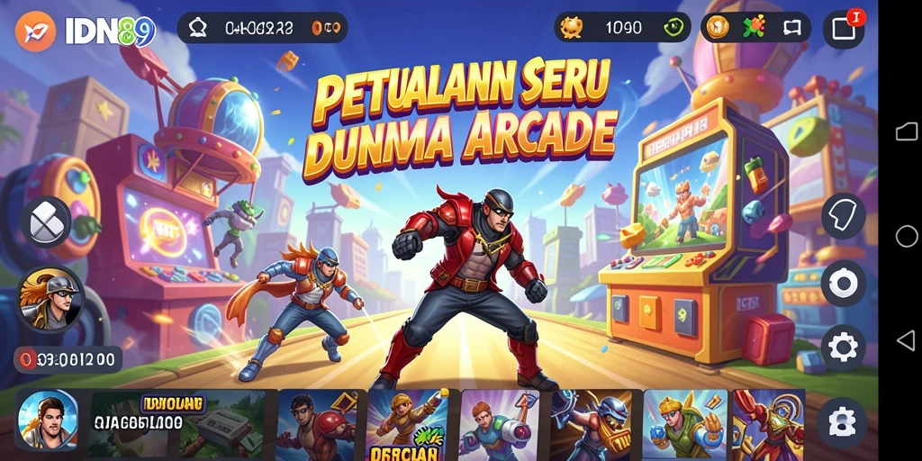 Tampilan gameplay IDN89 yang mengasyikkan dan penuh tantangan.