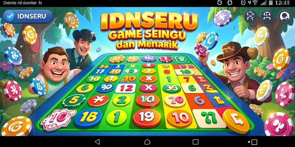 Tampilan gameplay seru dan interaktif dari IDNSERU.