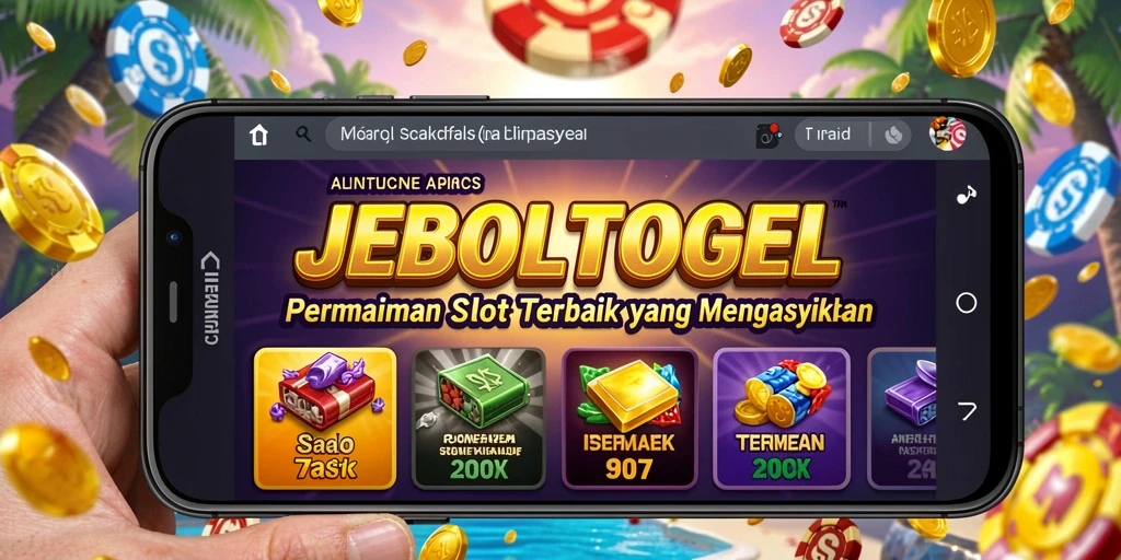 Menampilkan gameplay seru dan menarik dari permainan Slot JEBOLTOGEL.