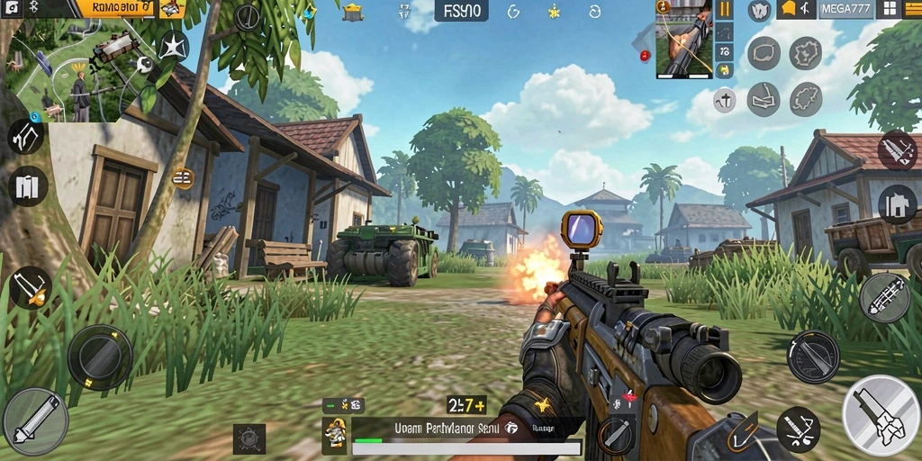 Gameplay seru MEGA777 yang penuh aksi dan tantangan.