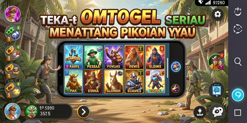 Tampilan gameplay OMTOGEL yang menarik dan menantang.