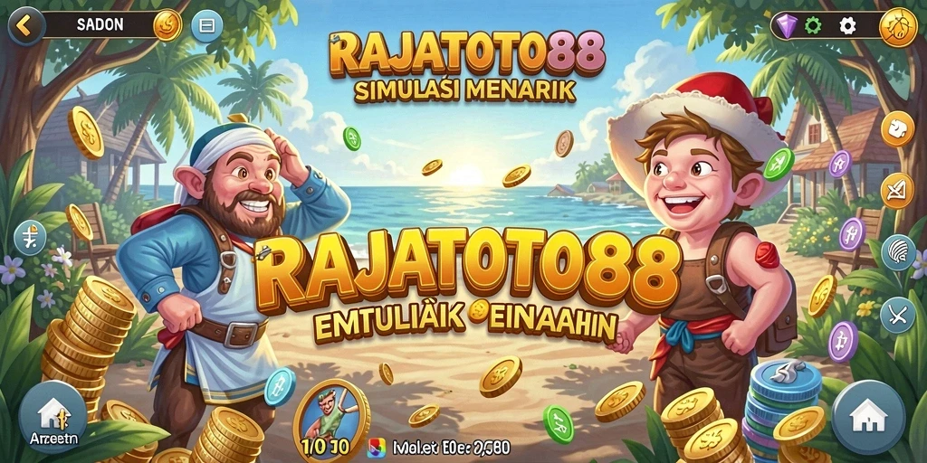 Screenshot utama RAJATOTO88 menampilkan gameplay Simulasi yang realistis dan interaktif.