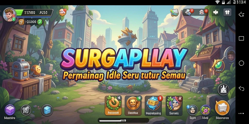 Tampilan gameplay SURGAPLAY yang menarik dan menghibur.
