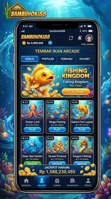 Fitur terbaru yang ditawarkan oleh bambuhoki88 terlihat jelas di sini.